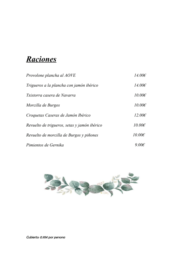 PDF Menu page 2