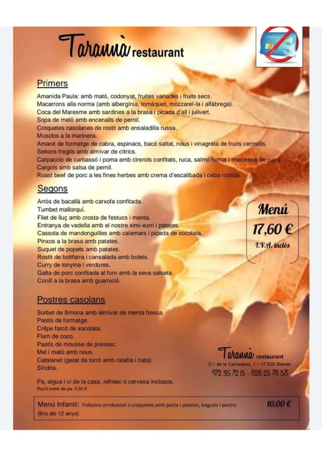 PDF Menu page 2