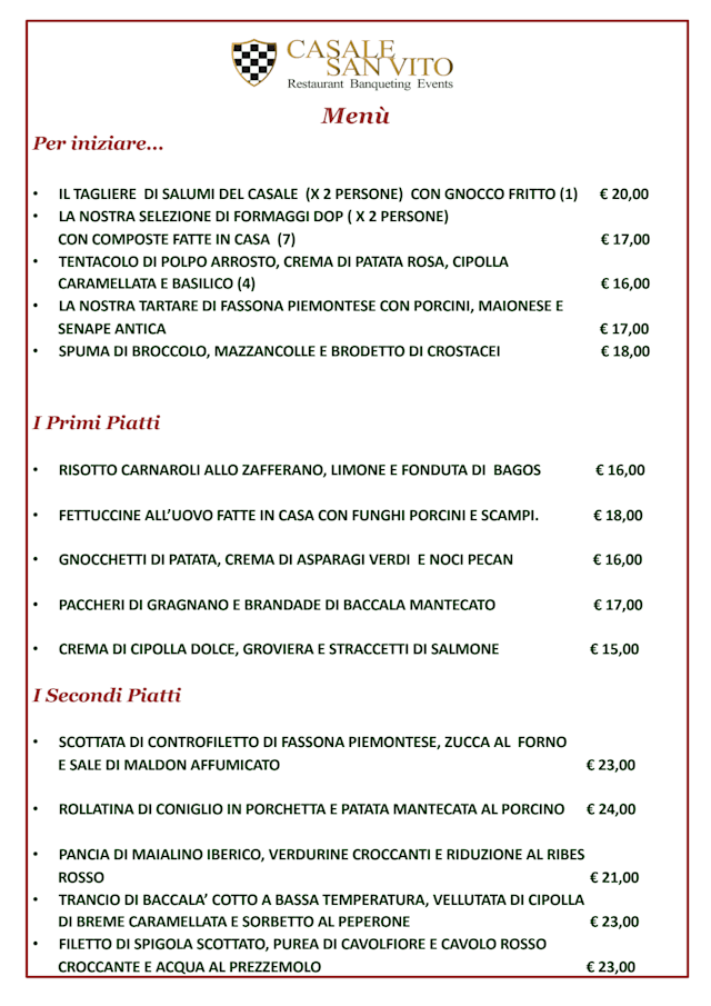 PDF Menu page 2