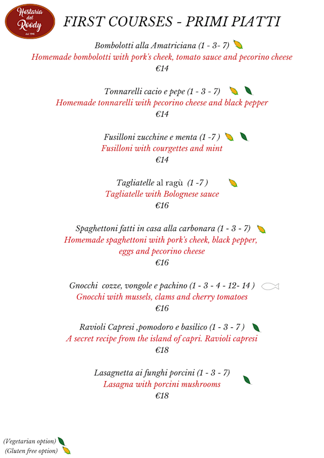 PDF Menu page 2