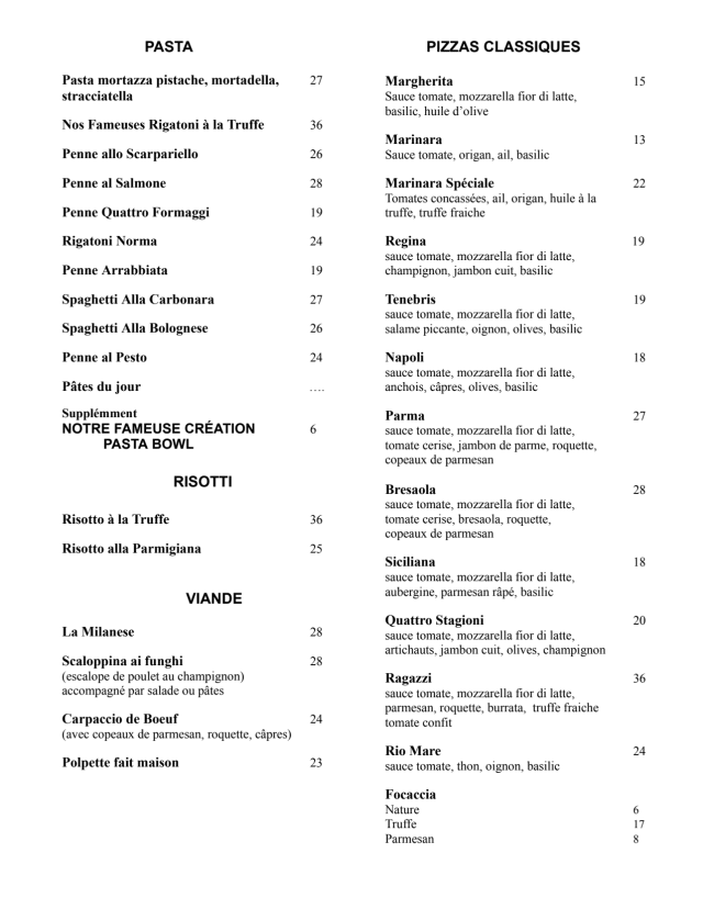 PDF Menu page 2