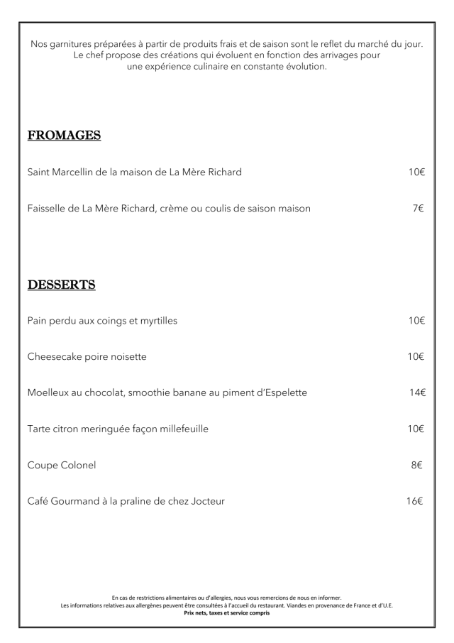 PDF Menu page 2