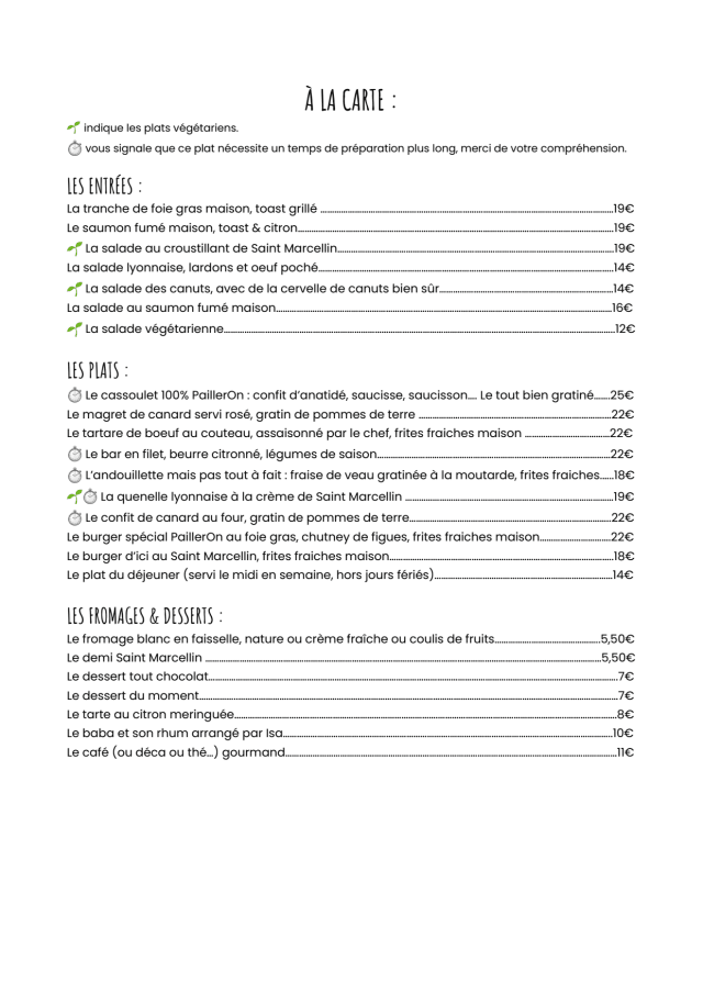 PDF Menu page 2