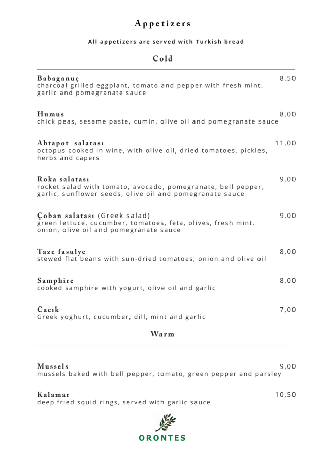 PDF Menu page 2