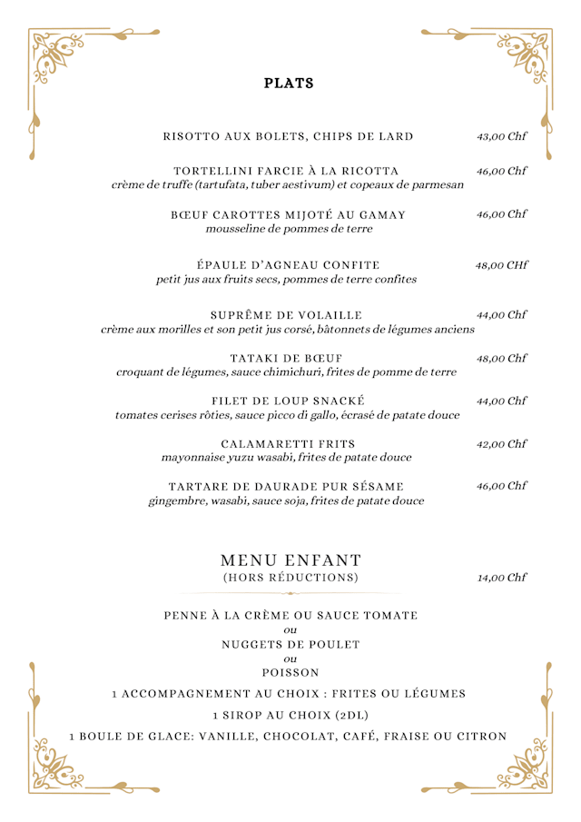 PDF Menu page 2