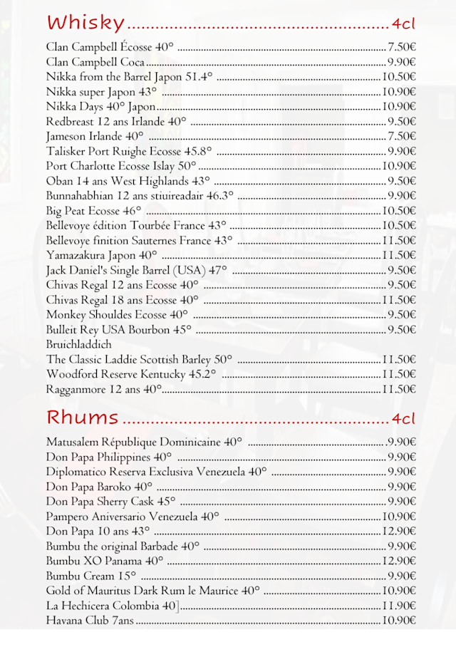 PDF Menu page 2