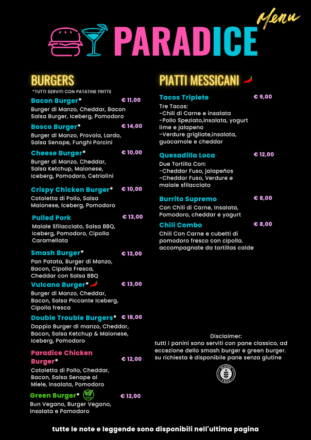 PDF Menu page 2
