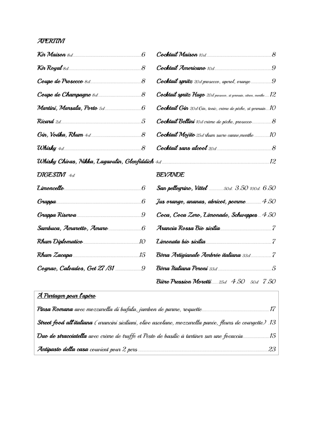 PDF Menu page 2