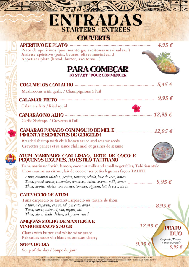 PDF Menu page 2