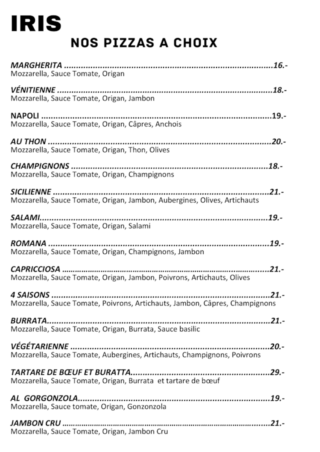 PDF Menu page 2