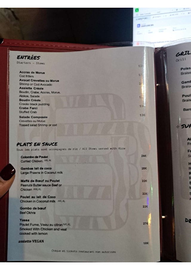 PDF Menu page 2