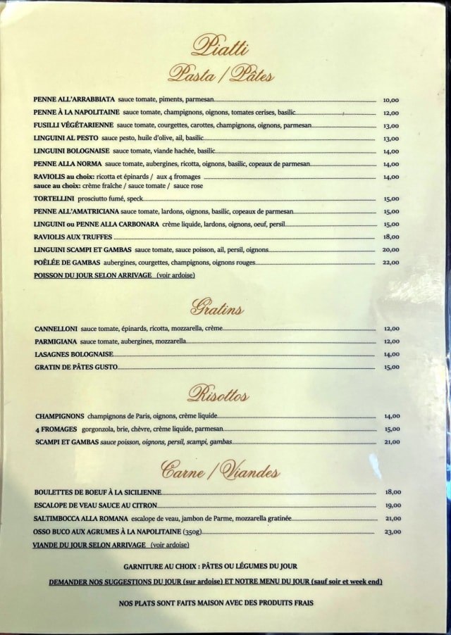 PDF Menu page 2