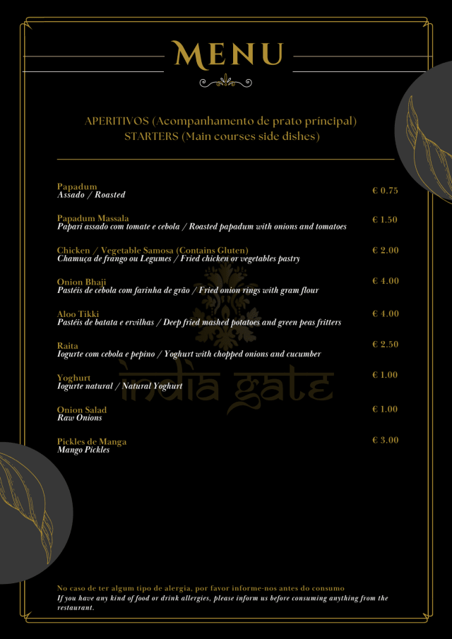 PDF Menu page 2