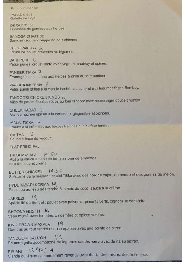 PDF Menu page 2