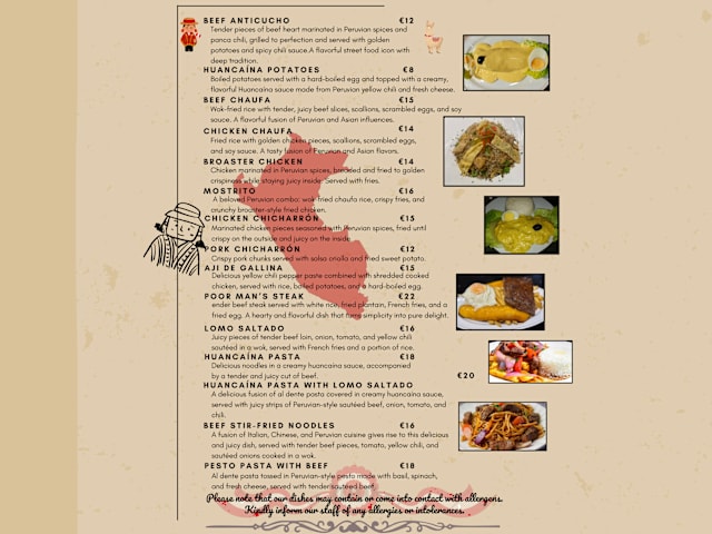 PDF Menu page 2