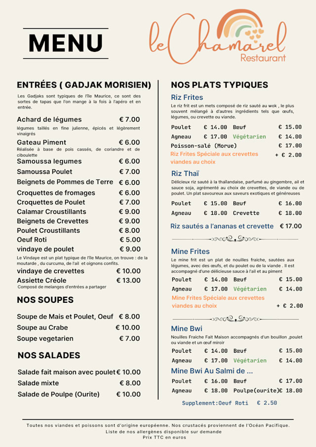 PDF Menu page 2