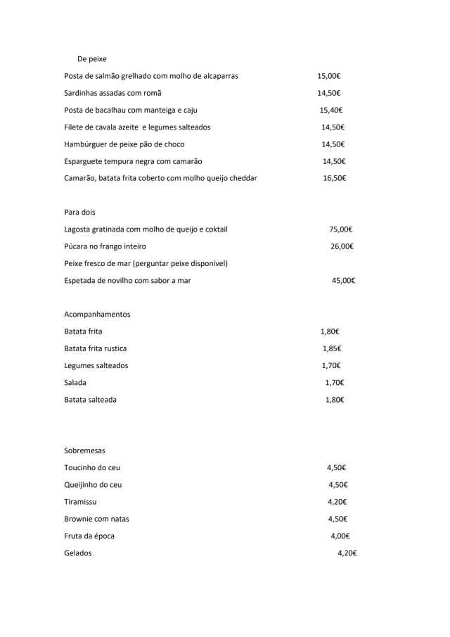 PDF Menu page 2