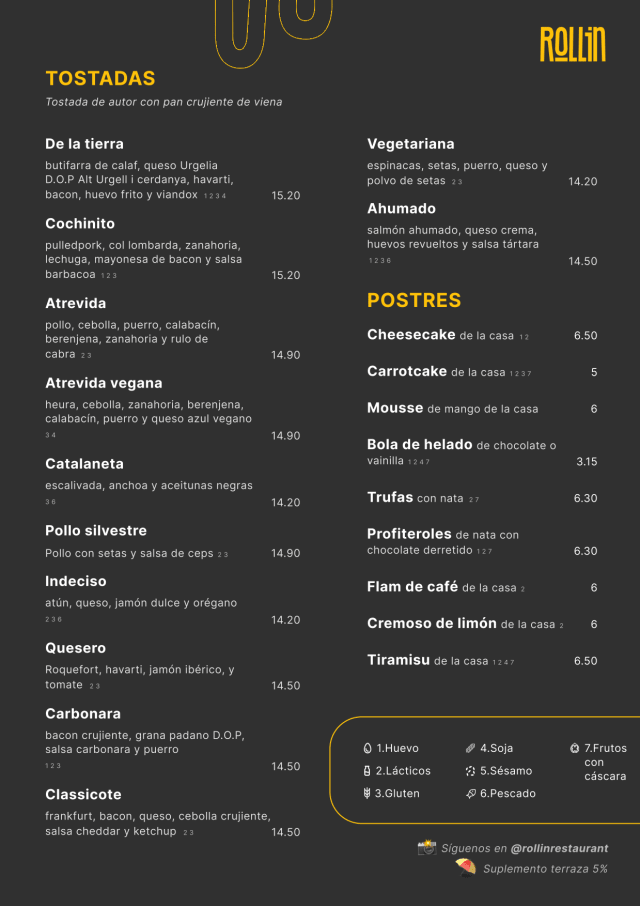 PDF Menu page 2