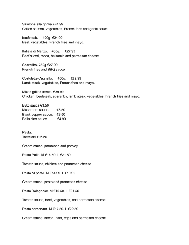 PDF Menu page 2