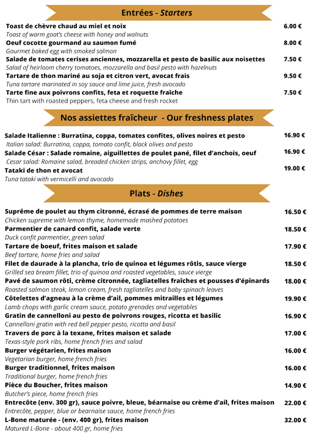 PDF Menu page 2