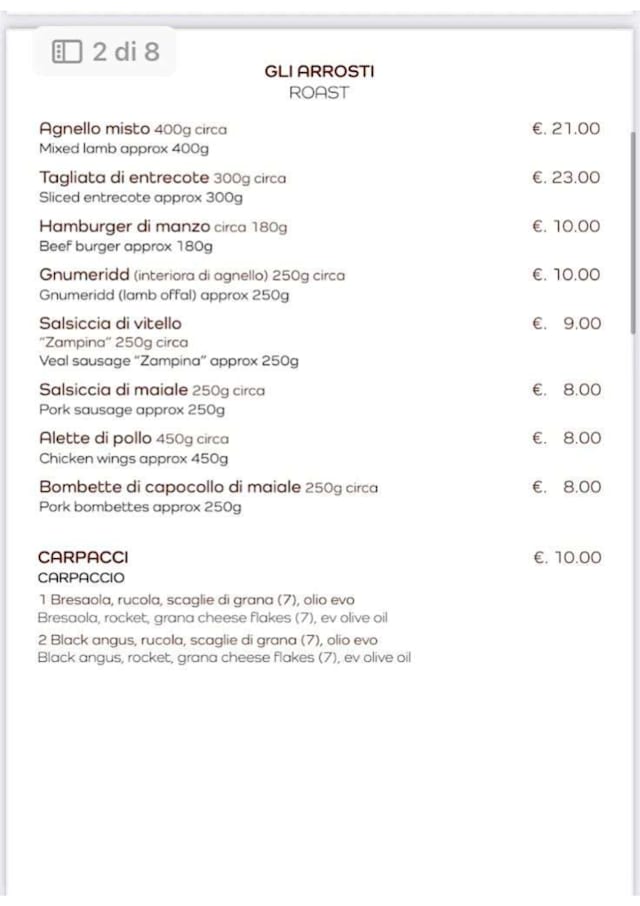 PDF Menu page 2