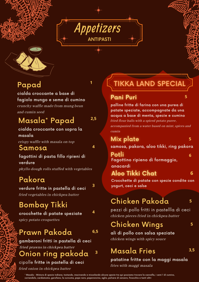 PDF Menu page 2