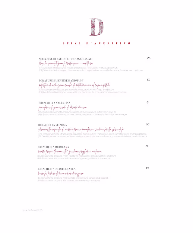 PDF Menu page 2