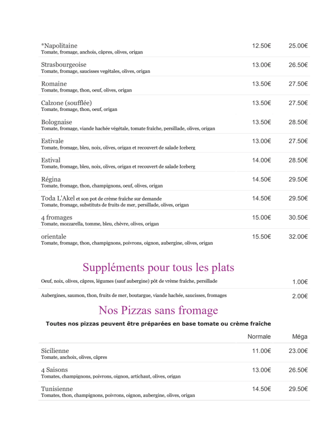 PDF Menu page 2