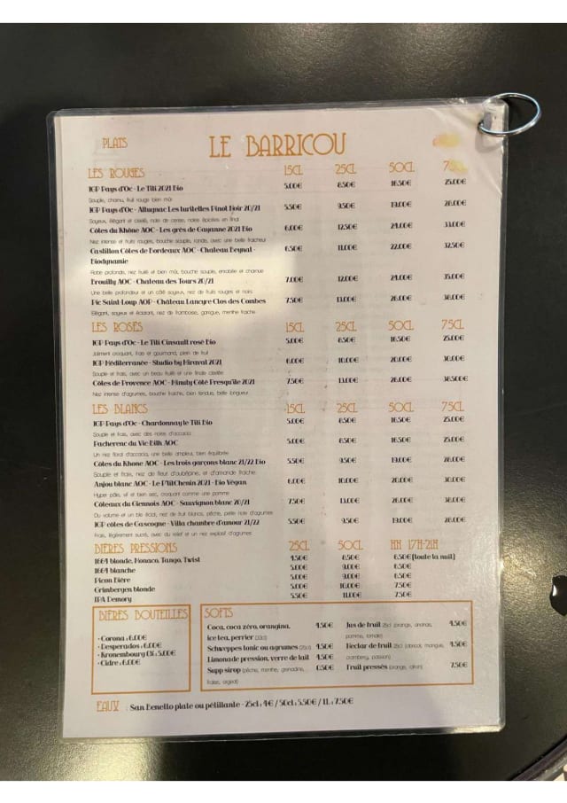 PDF Menu page 2