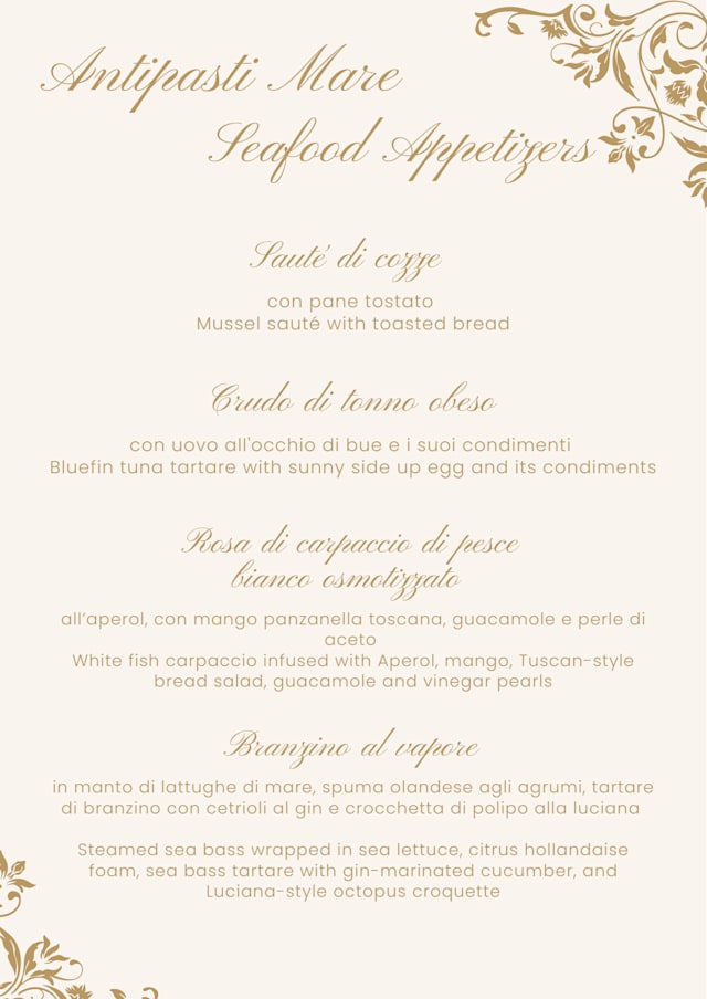 PDF Menu page 2