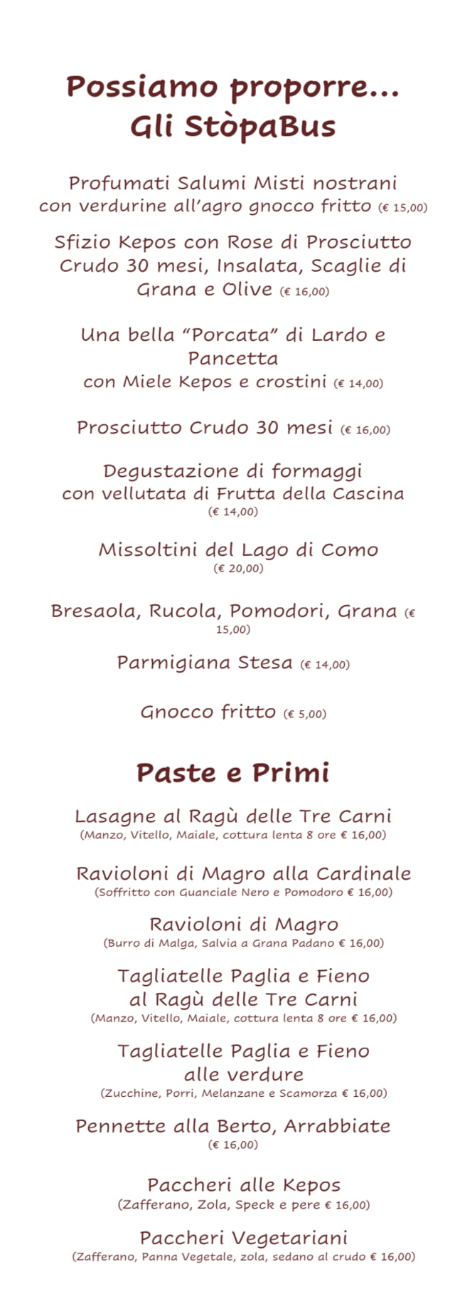 PDF Menu page 2