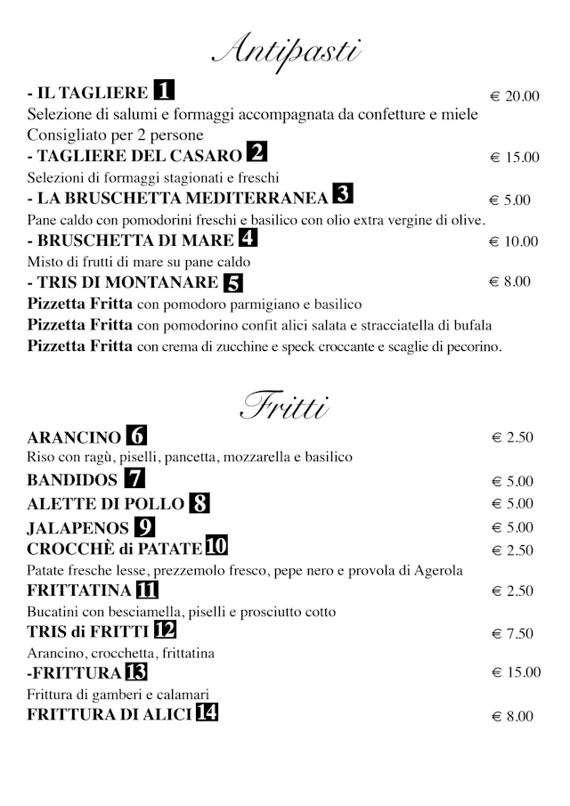 PDF Menu page 2