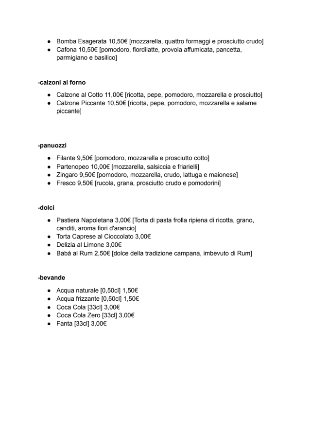 PDF Menu page 2