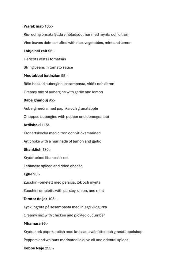 PDF Menu page 2
