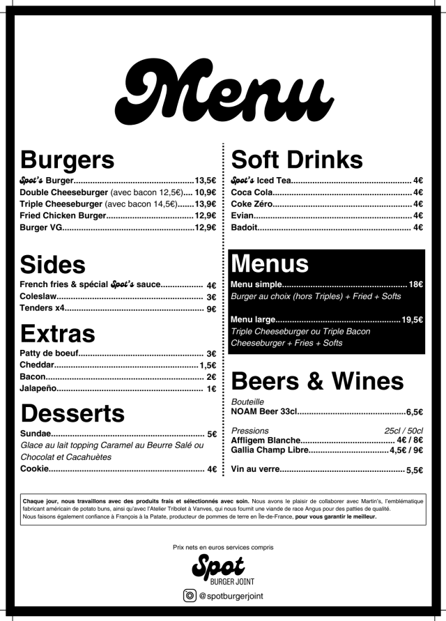 PDF Menu page 2