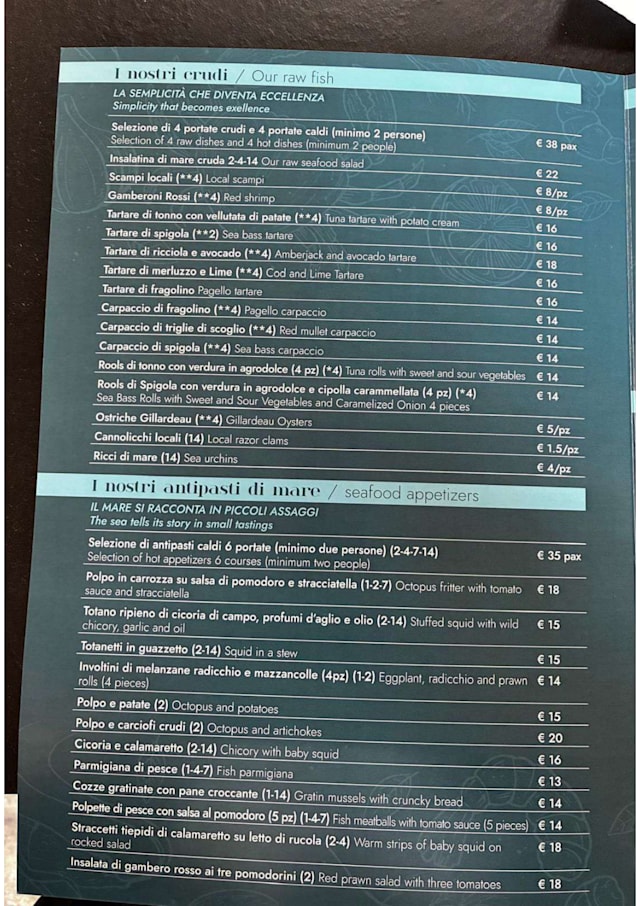 PDF Menu page 2