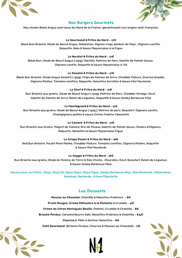 PDF Menu page 2