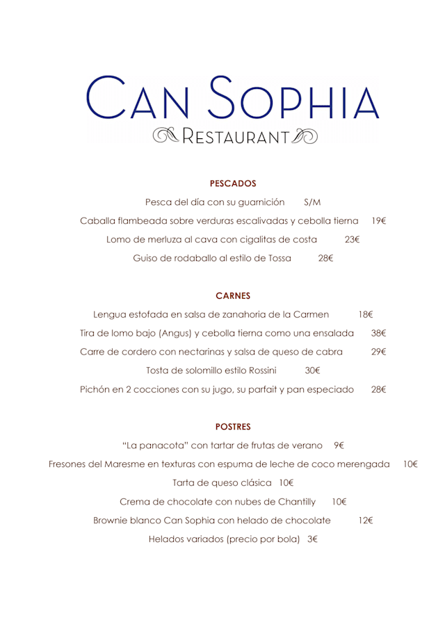 PDF Menu page 2