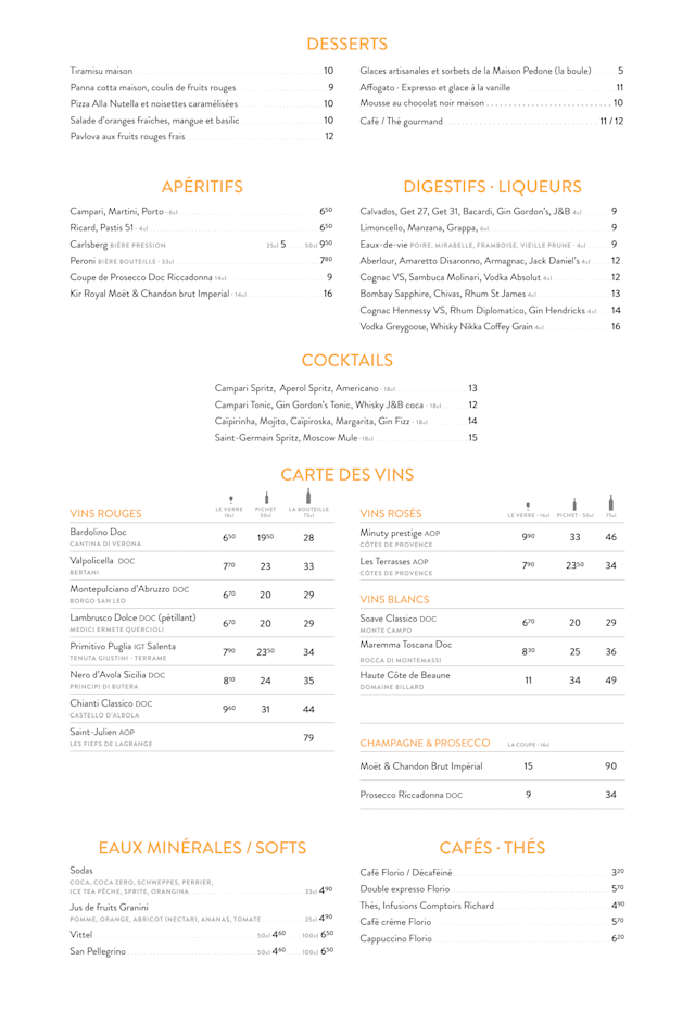 PDF Menu page 2