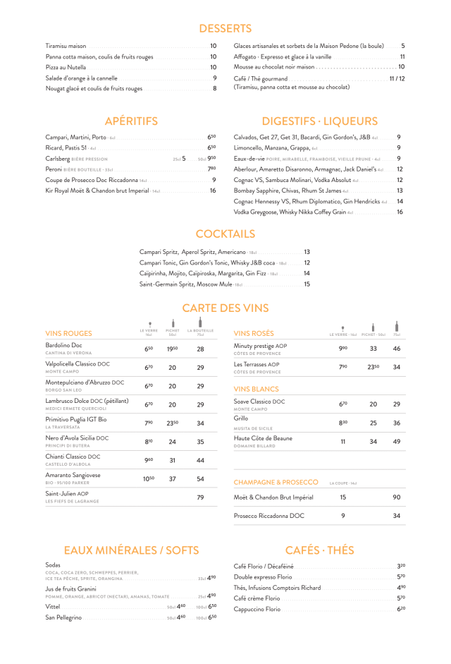 PDF Menu page 2