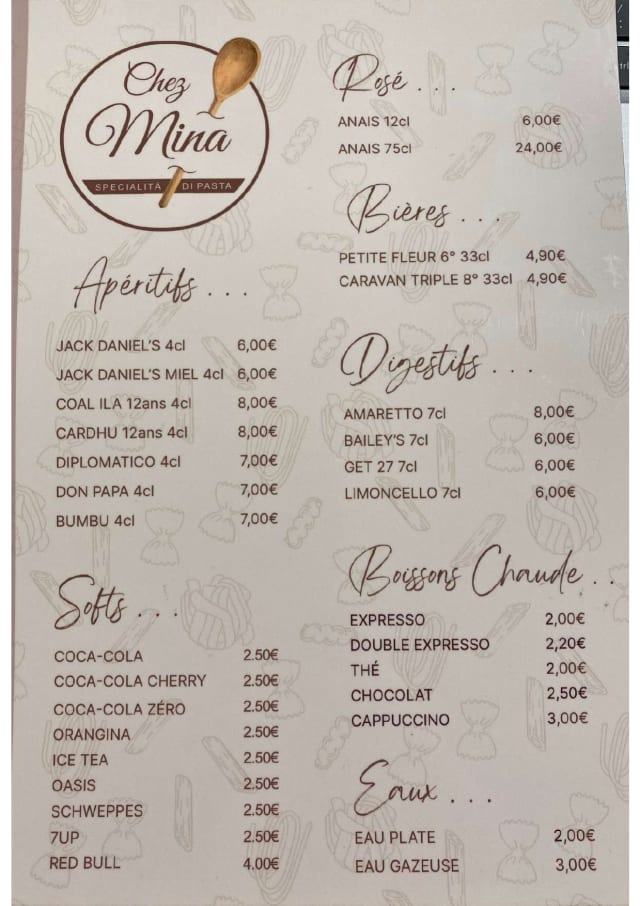 PDF Menu page 2