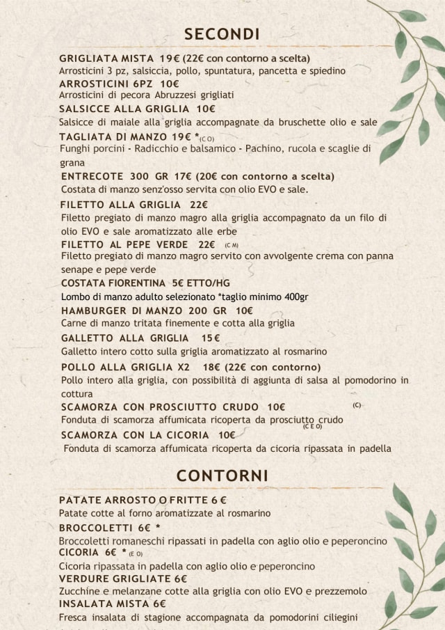 PDF Menu page 2