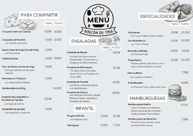 PDF Menu page 2