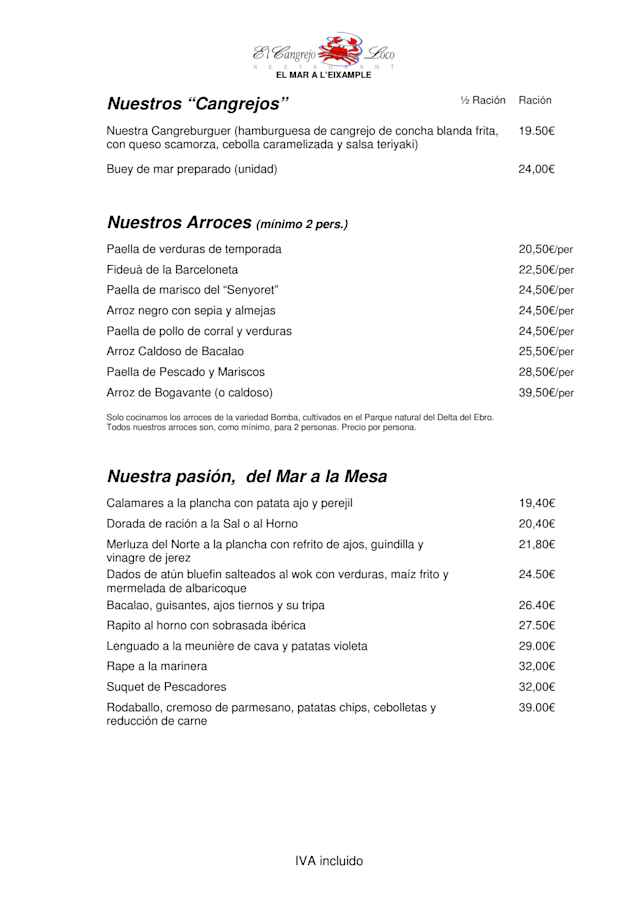 PDF Menu page 2