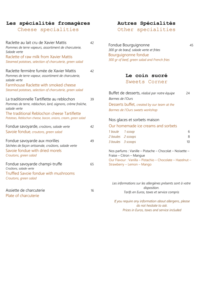 PDF Menu page 2
