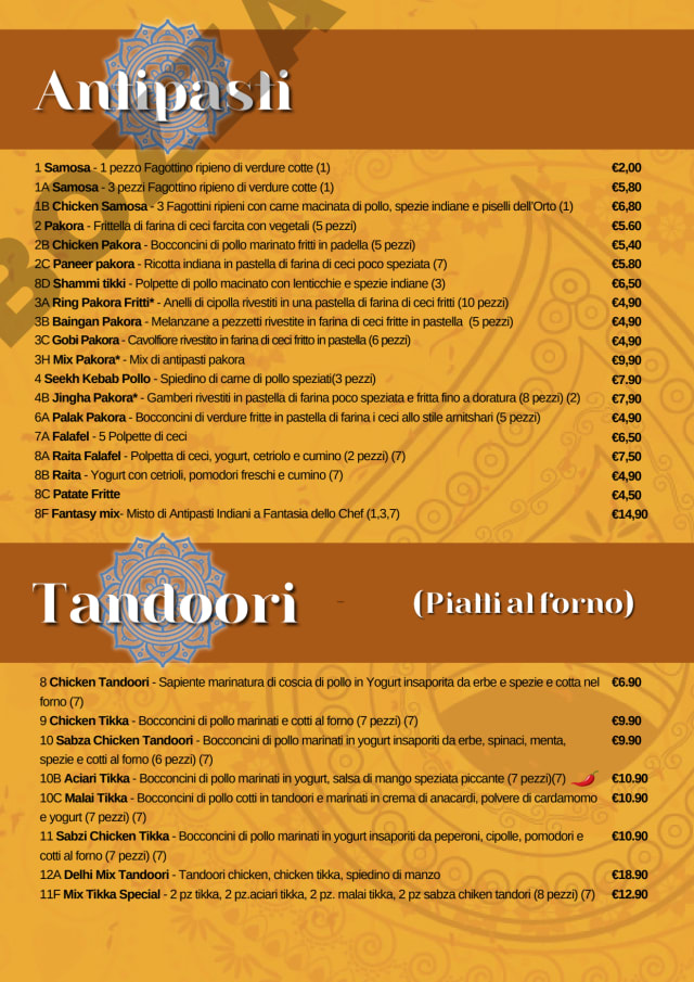 PDF Menu page 2
