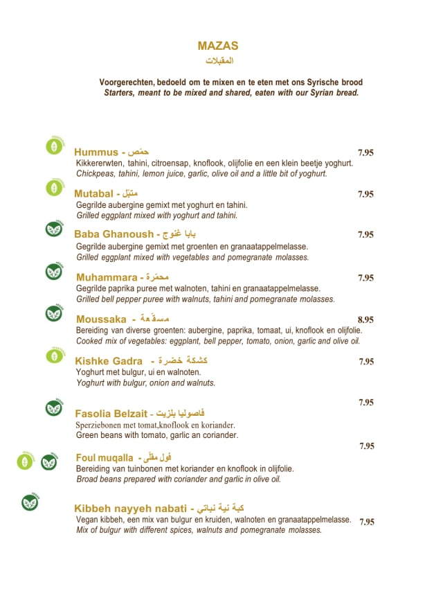 PDF Menu page 2