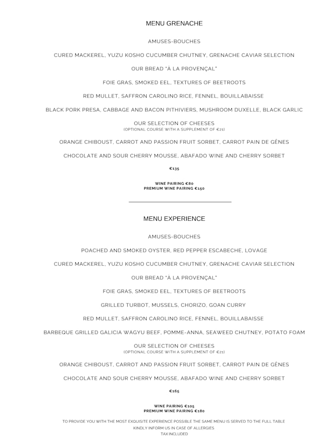 PDF Menu page 2