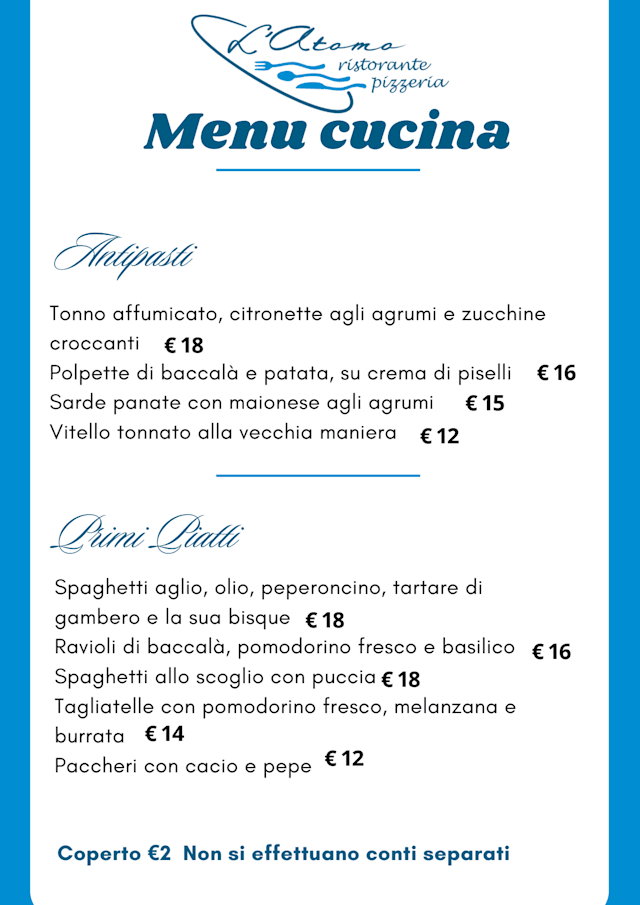 PDF Menu page 2