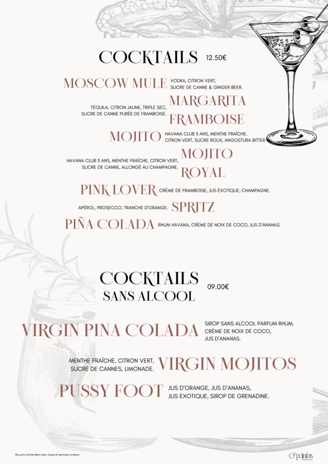 PDF Menu page 2